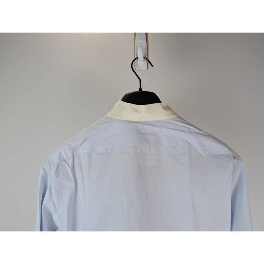 Gucci o1rshd1 Piece Dyed Popeline Boxy Shirt in Baby Blue / Mix Size US M / EU 48-50 / 2 - 12 Thumbnail