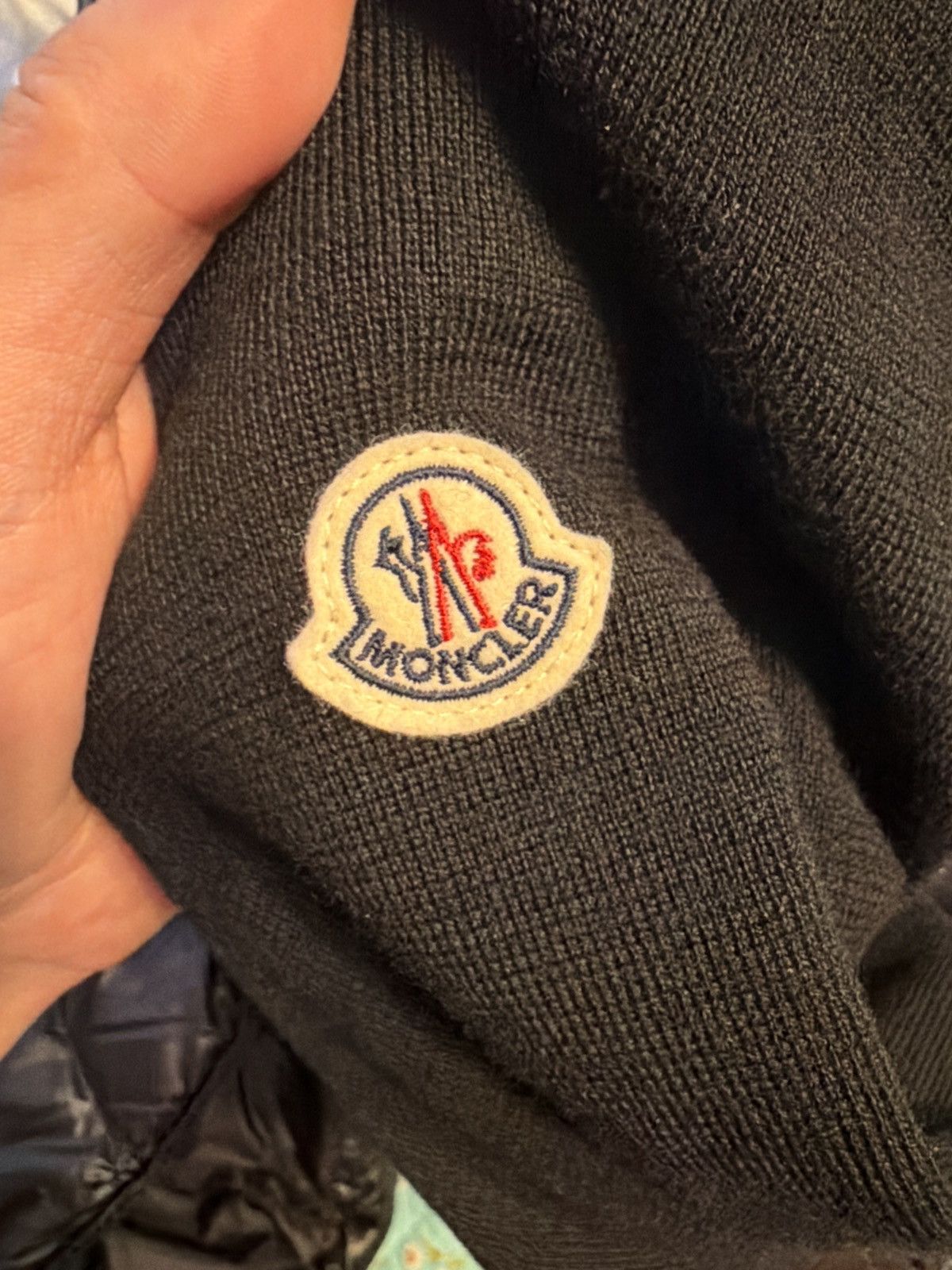 Moncler Moncler Padded Wool Cardigan Black Large Size L / US 10 / IT 46 - 20 Thumbnail