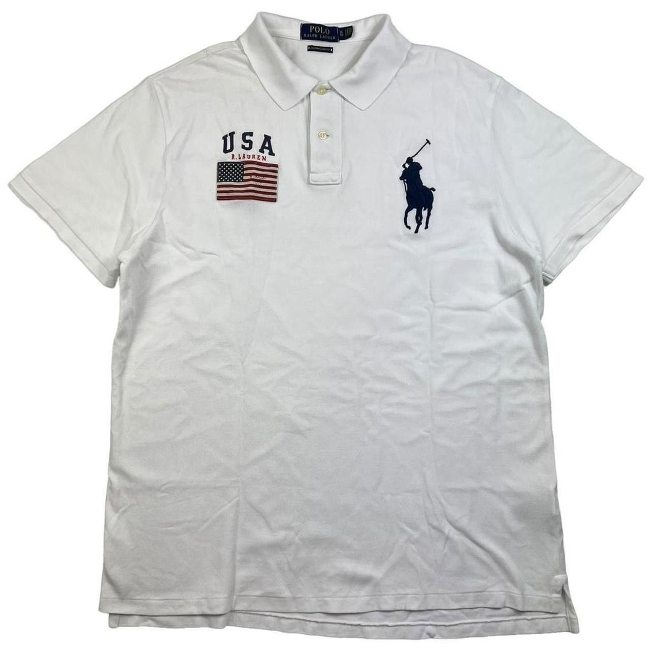 Polo Ralph Lauren Polo By Ralph Lauren USA Big Pony Polo Shirt - Extra Large Size US XL / EU 56 / 4 - 1 Thumbnail
