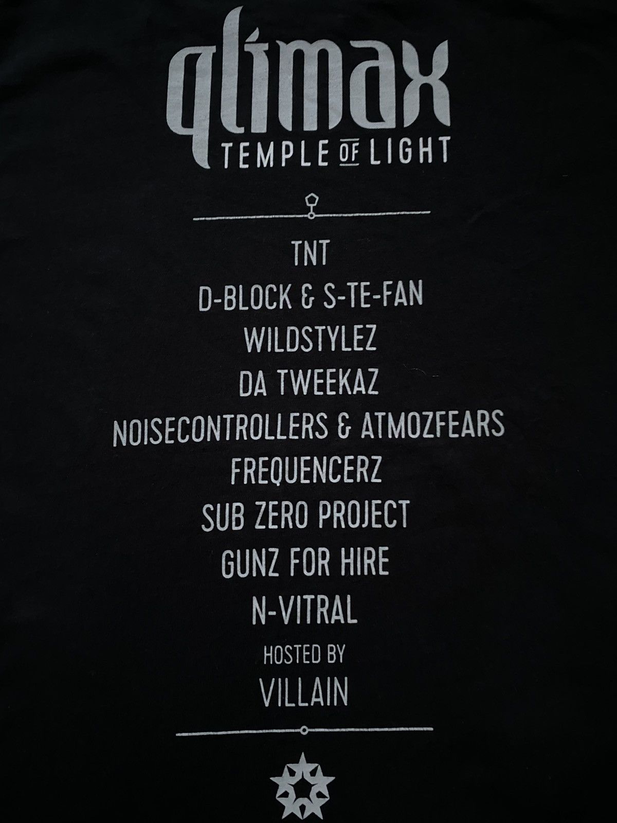 Other Qlimax Temple Of Light Q Dance T-Shirt Men’s Black Size US S Size US S / EU 44-46 / 1 - 12 Thumbnail