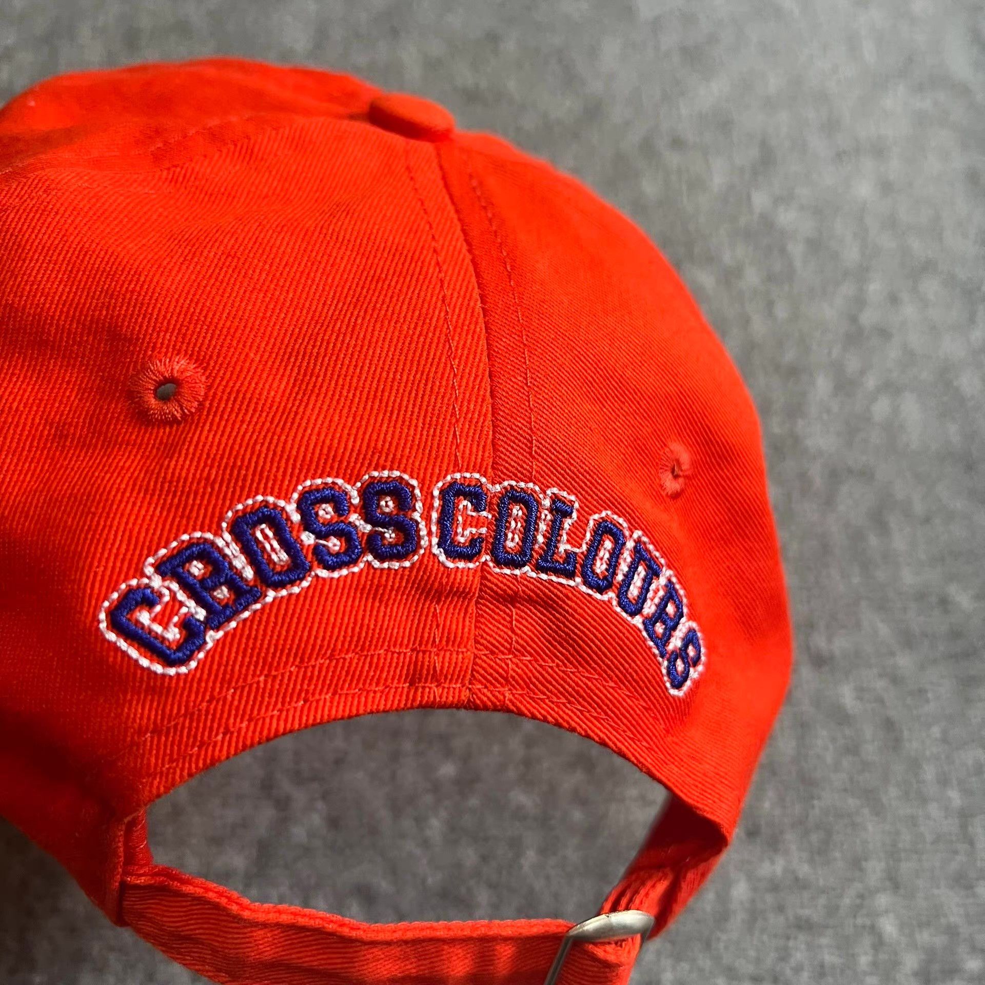 Cross Colours Cross Colours Embroidered Curved Brim Baseball Cap Q7 Size ONE SIZE - 6 Thumbnail