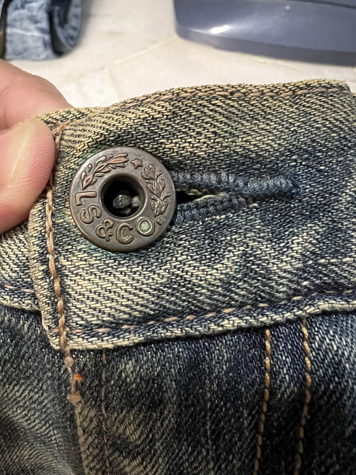 Japanese Brand × Levi's × Levi's Vintage Clothing 💥Crazy💥Vintage Levis 502 Mud Wash Distressed Jeans Very Rare Size US 31 - 9 Thumbnail