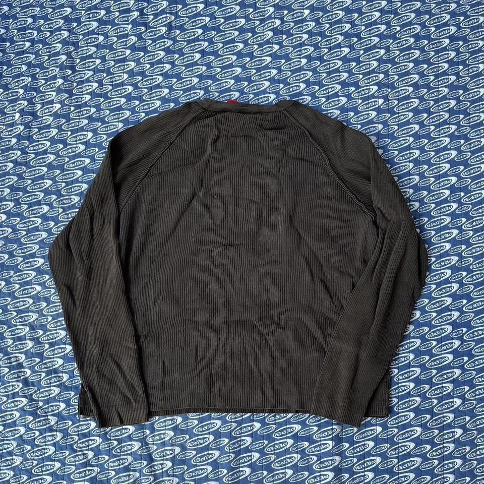 Mossimo × Vintage Vintage Mossimo Charcoal Grey Heavy Knit Jumper Pullover Size US L / EU 52-54 / 3 - 5 Thumbnail