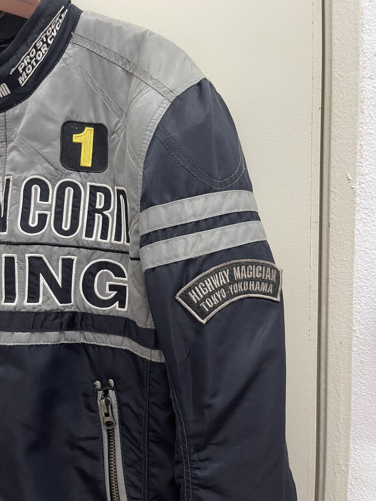Daytona × YELLOW CORN Vtg Yellow Corn Daytona Patches Riding Jacket Size US S / EU 44-46 / 1 - 12 Thumbnail