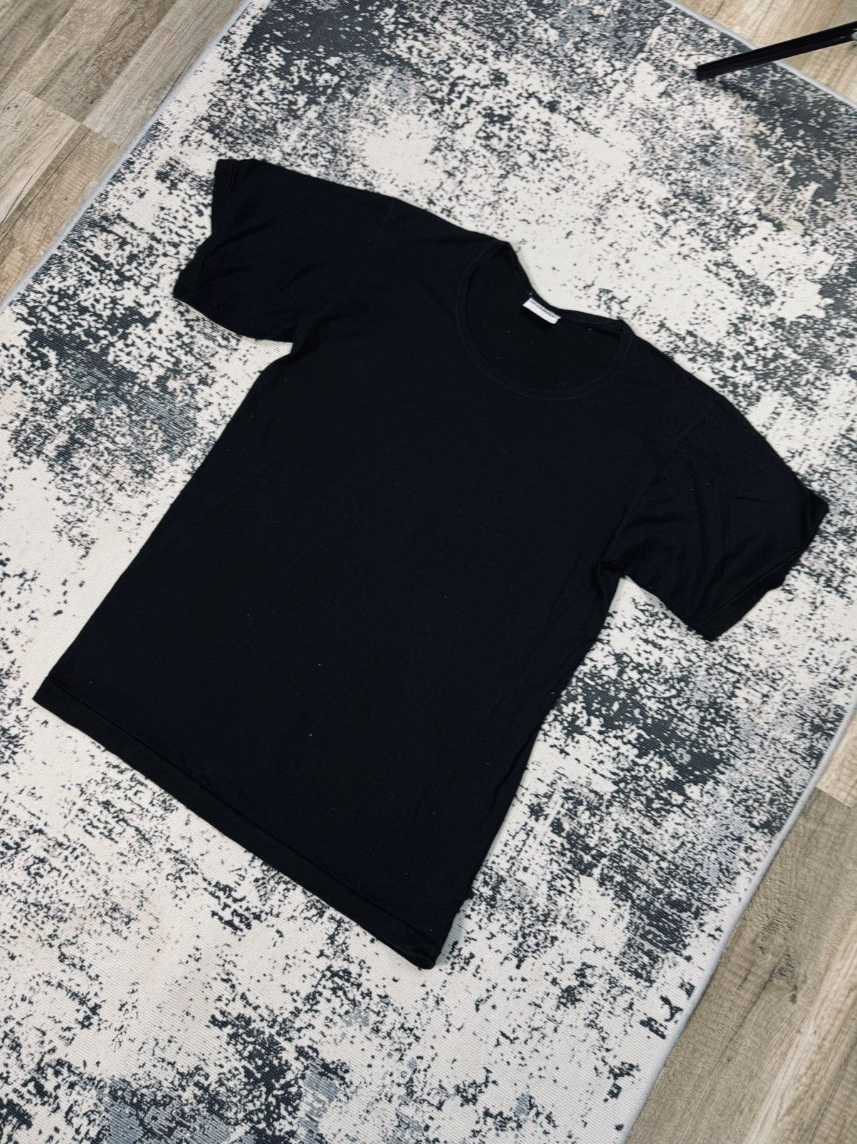 Jil Sander JIL SANDER Cotton Jersey T-Shirt Black M womens Size US M / EU 48-50 / 2 - 2 Thumbnail