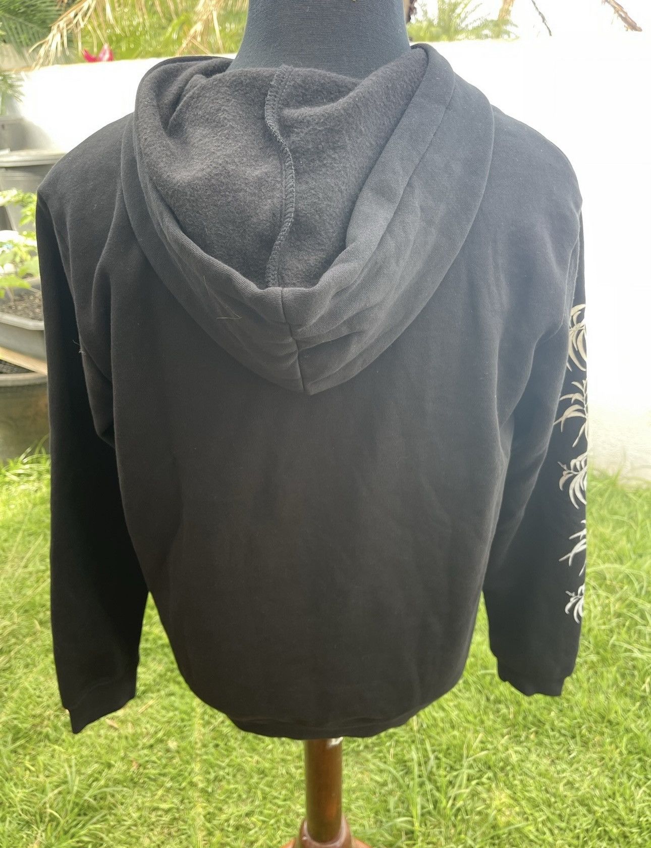 Hurley New Sig Zane/Hurley Black Hoody Pullover Sweatshirt Men's L Size US M / EU 48-50 / 2 - 2 Thumbnail