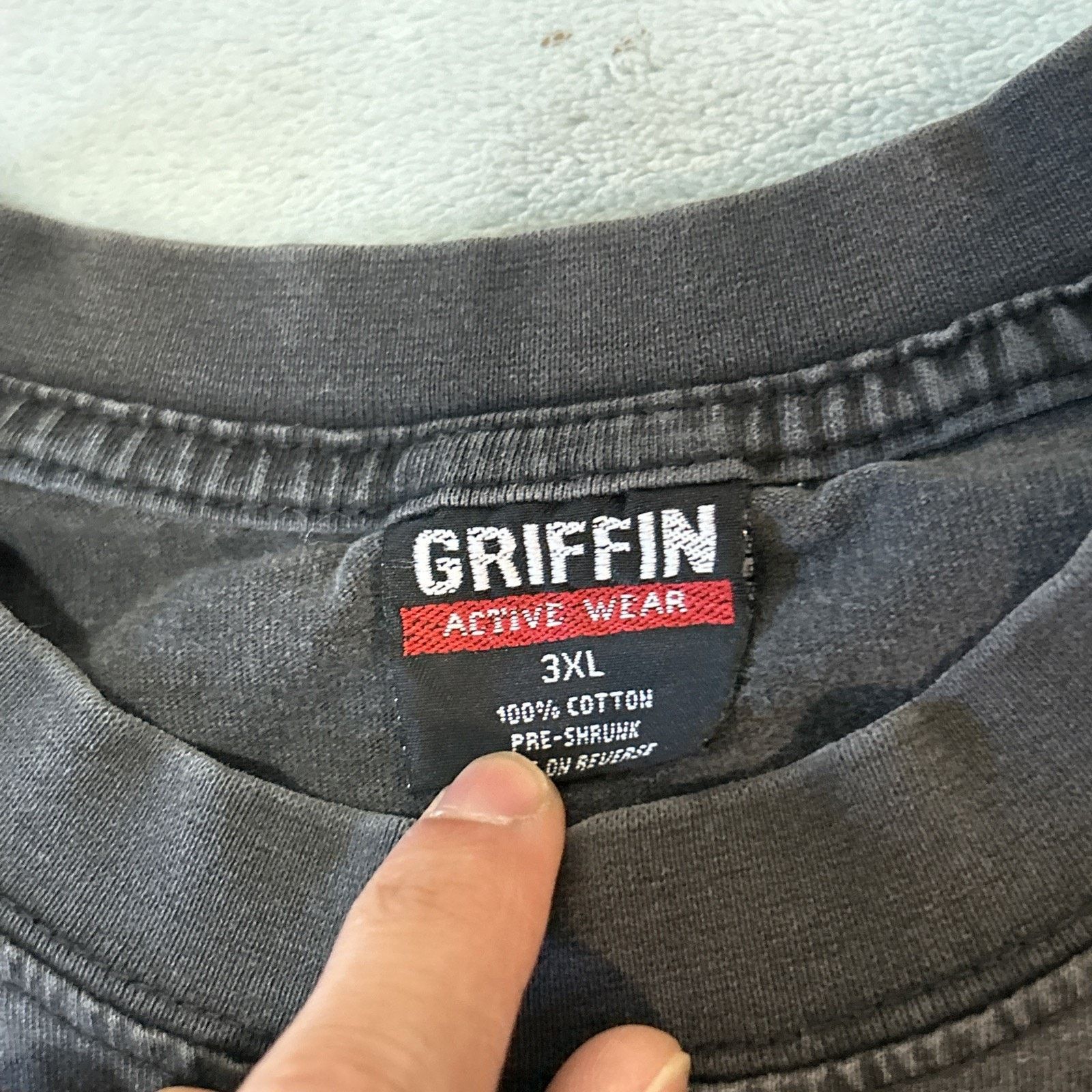 Griffin Vintage King Of The Jungle Scarface Shirt Mens 3XL Lion Y2K Size US XXL / EU 58 / 5 - 3 Thumbnail
