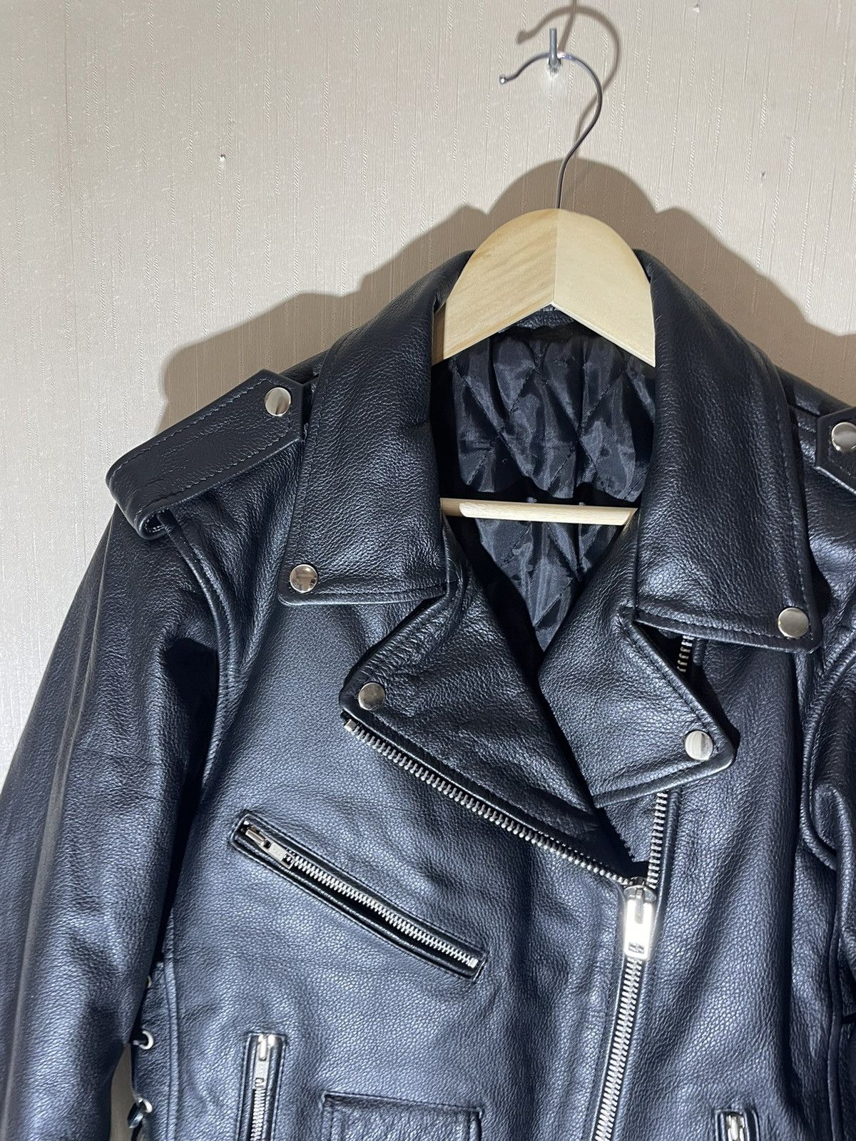 Japanese Brand × Vintage × Yohji Yamamoto Yohji Yamamoto Y’s vintage leather biker jacket Size US S / EU 44-46 / 1 - 3 Thumbnail