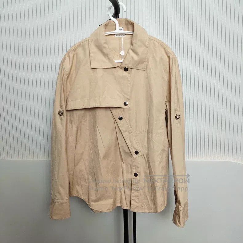 Hermes Hermes Classic Khaki Shirt Size XXS / US 00 / IT 34 - 1 Thumbnail