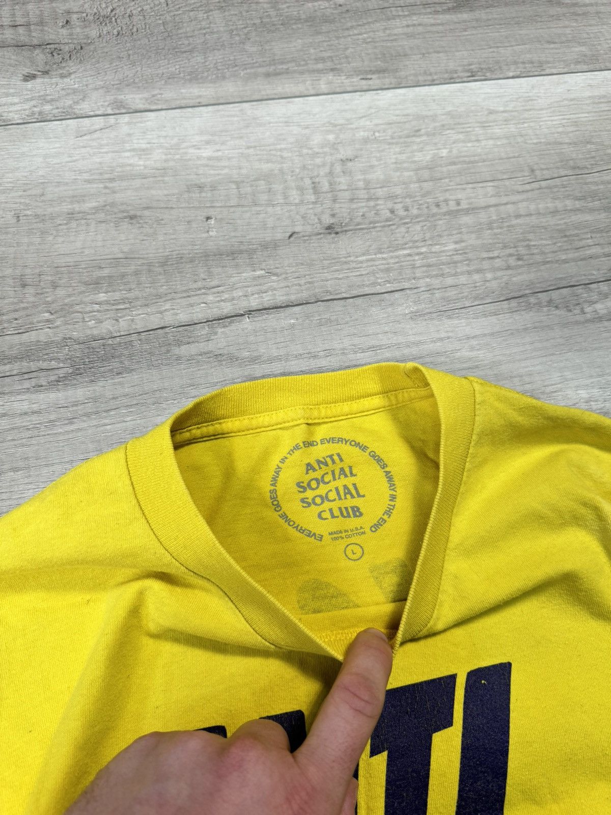 Anti Social Social Club Anti Social Social Club F**k My Feelings Size US L / EU 52-54 / 3 - 3 Thumbnail