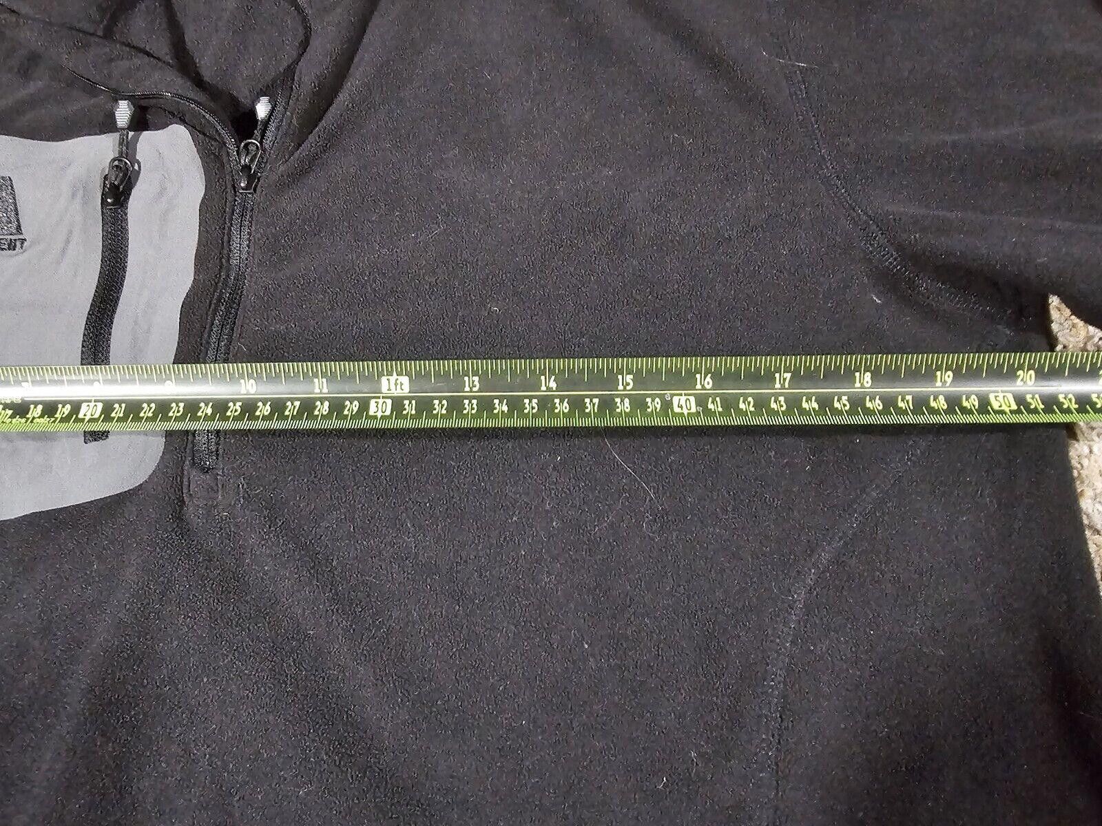 Eddie Bauer Eddie Bauer First Ascent Fleece Pullover Med 1/2 Zip Black Size US 32 / EU 48 - 5 Thumbnail