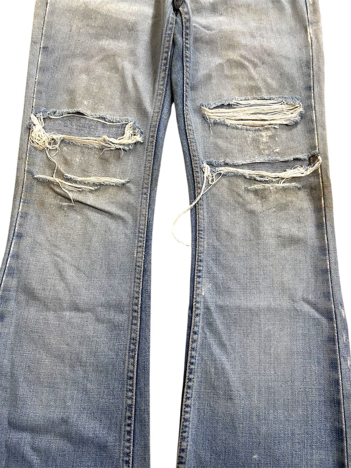 Levi's × Levi's Vintage Clothing × Vintage Vintage LEVI STRAUSS & CO 577 Trashed Distressed Denim Size US 28 / EU 44 - 5 Thumbnail