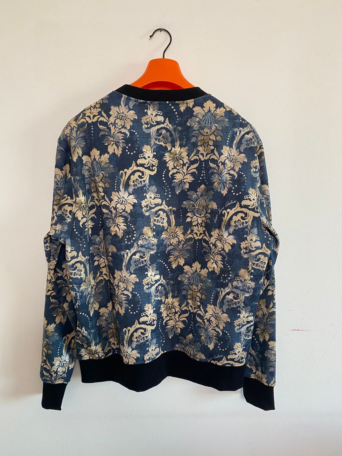 Versace Jeans Couture Tapestry Print Brushed Sweatshirt Versace Jeans Culture XL Size US XL / EU 56 / 4 - 7 Thumbnail