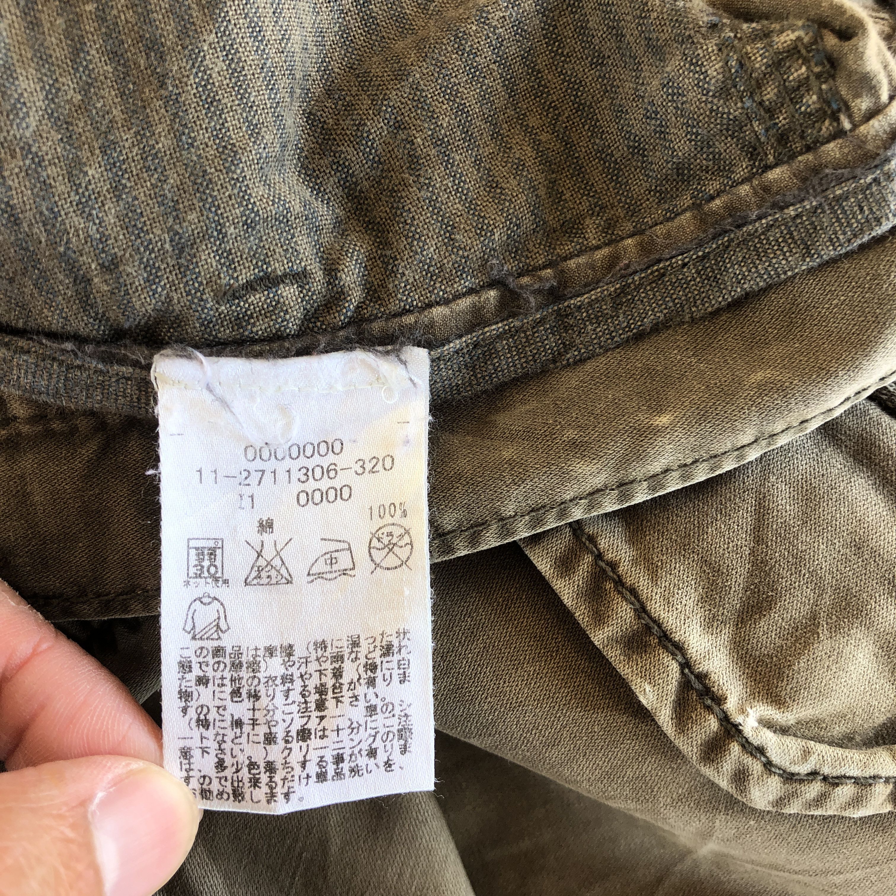 Japanese Brand Vintage Japanese Cargo Pants Multi Pocket Military Trousers Size US 30 / EU 46 - 6 Thumbnail