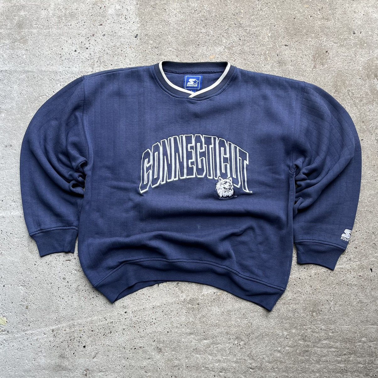 Vintage 90s Champion Reverse Weave hotsell UCONN College University Crewneck Sweatshirt