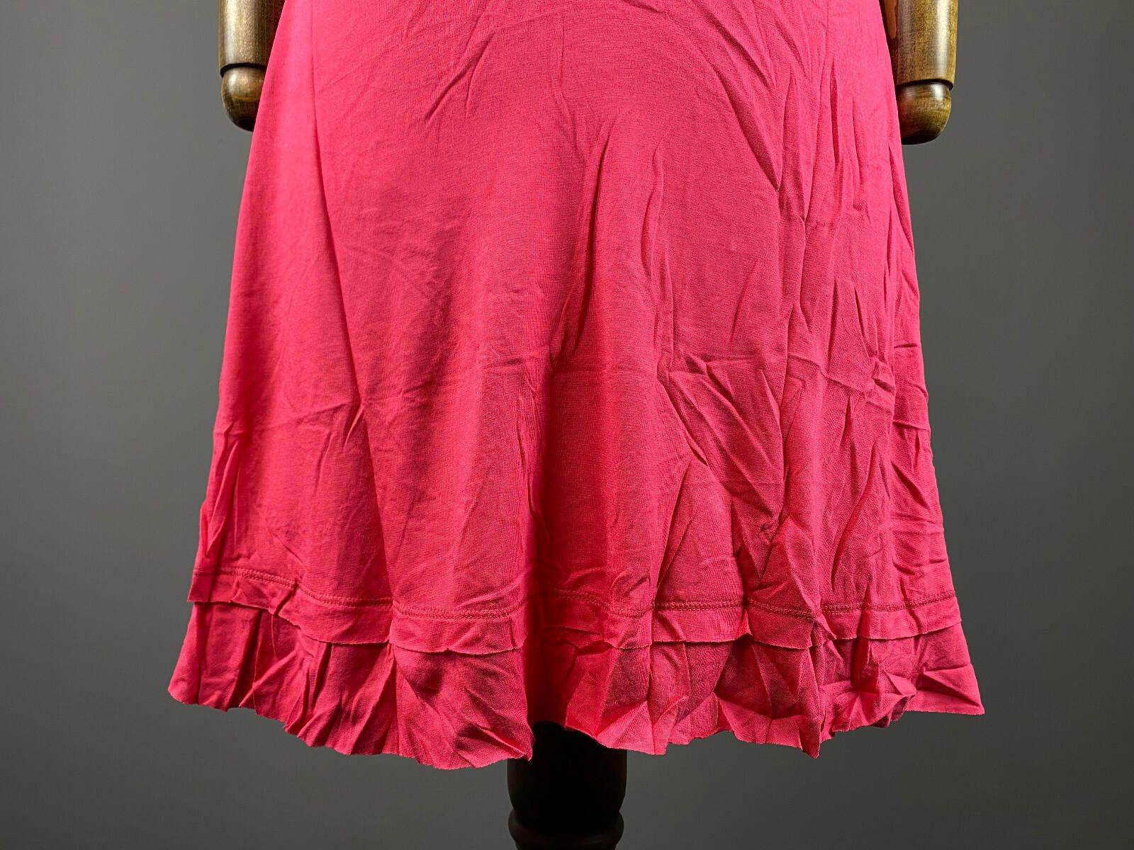 Desigual NWT Desigual Red Floral Belted A-Line Dress Size S Size S / US 4 / IT 40 - 7 Thumbnail