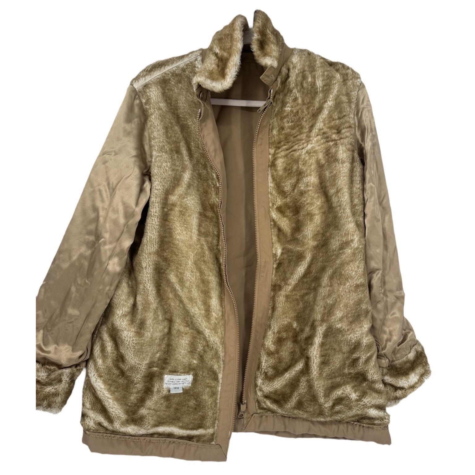 London Fog 90s London Fog Faux Fur Lined Khaki Grails Jacket - XL Size US XL / EU 56 / 4 - 5 Thumbnail