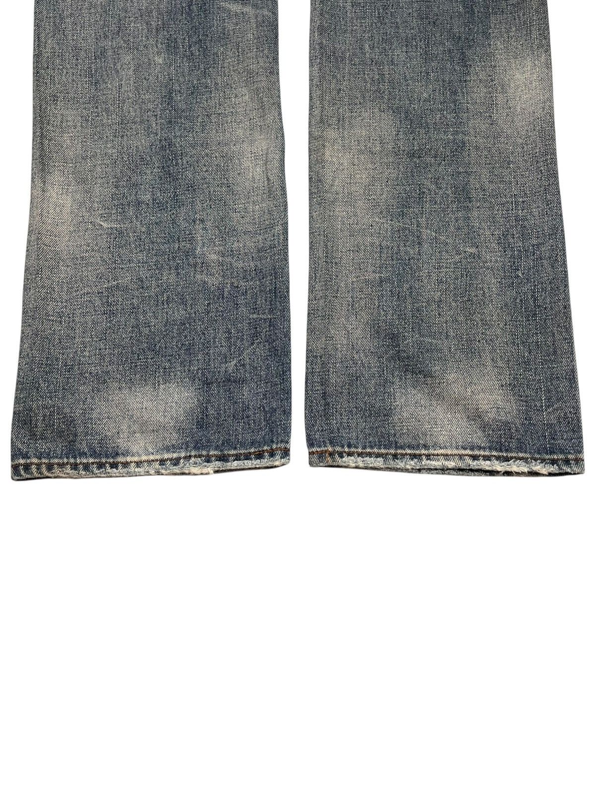 Japanese Brand Stunning Lure Buckel Back Selvedge Denim Button Fly Size US 30 / EU 46 - 15 Thumbnail