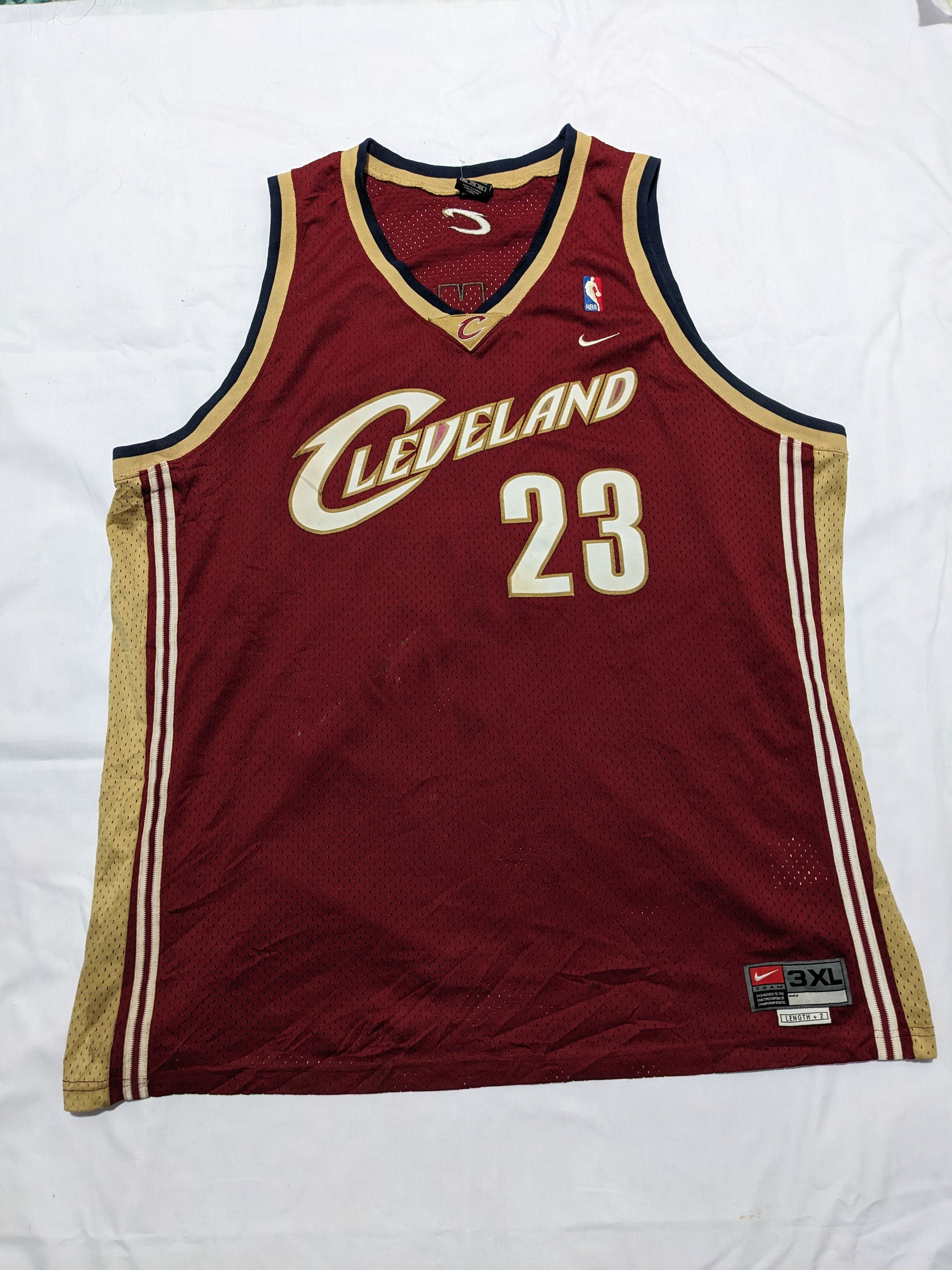 Nike Vintage Nike Cleveland Cavaliers Lebron James Jersey Sz 3XL Grailed