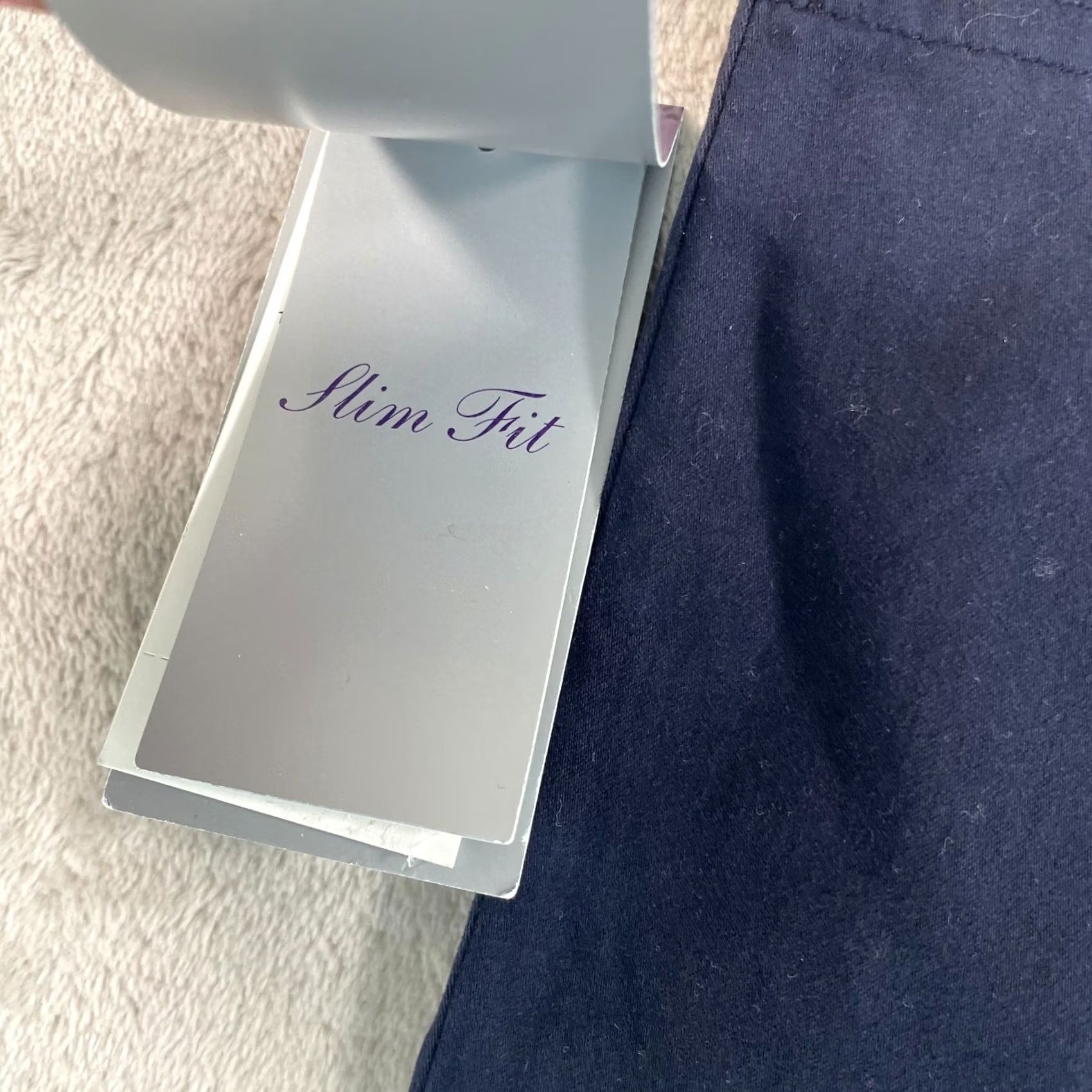 Ralph Lauren Purple Label Ralph Lauren Purple Label Pants Men 38x32 Navy Slim Fit Stretch NWT Chino Flat Front Size 38 Multi-Color Blue Pattern Solid 90s College Preppy Mens Size US 38 / EU 54 - 5 Thumbnail
