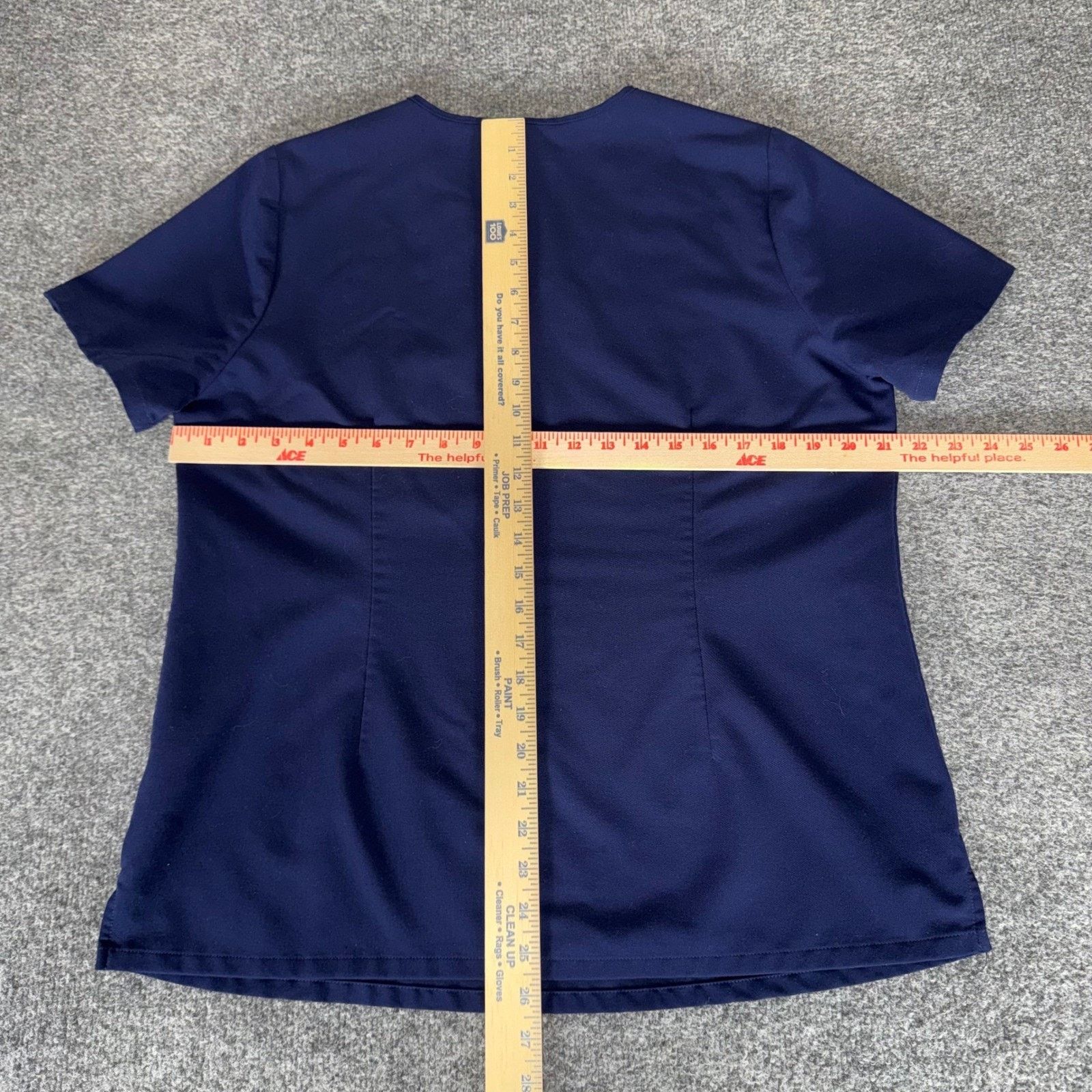 Other FIGS Catarina Womens Scrub Top Shirt Large Navy Blue Medical Size L / US 10 / IT 46 - 4 Thumbnail