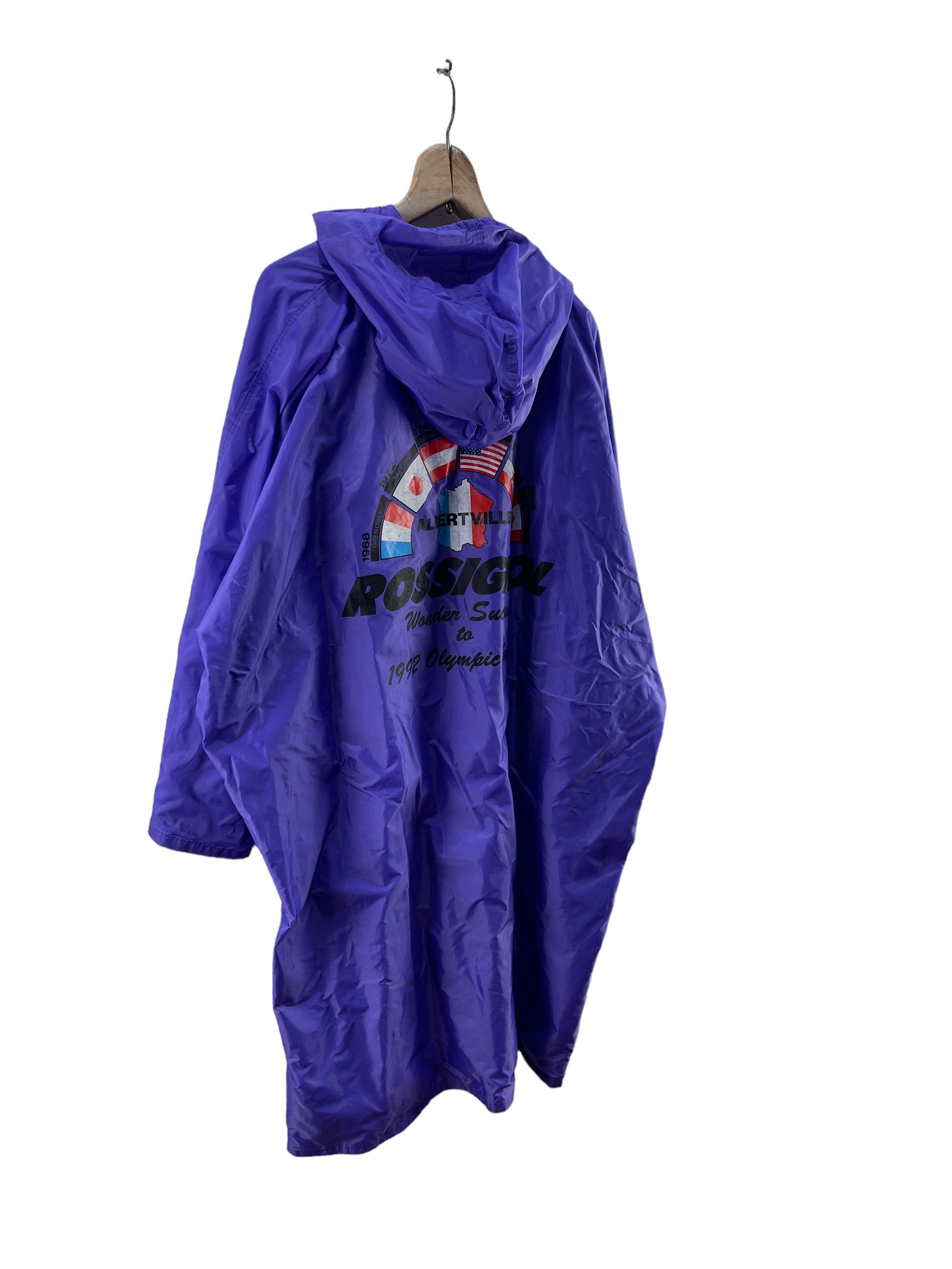 Japanese Brand Vintage Albertville France Rossignol Raincoat Jacket Size US XL / EU 56 / 4 - 4 Thumbnail