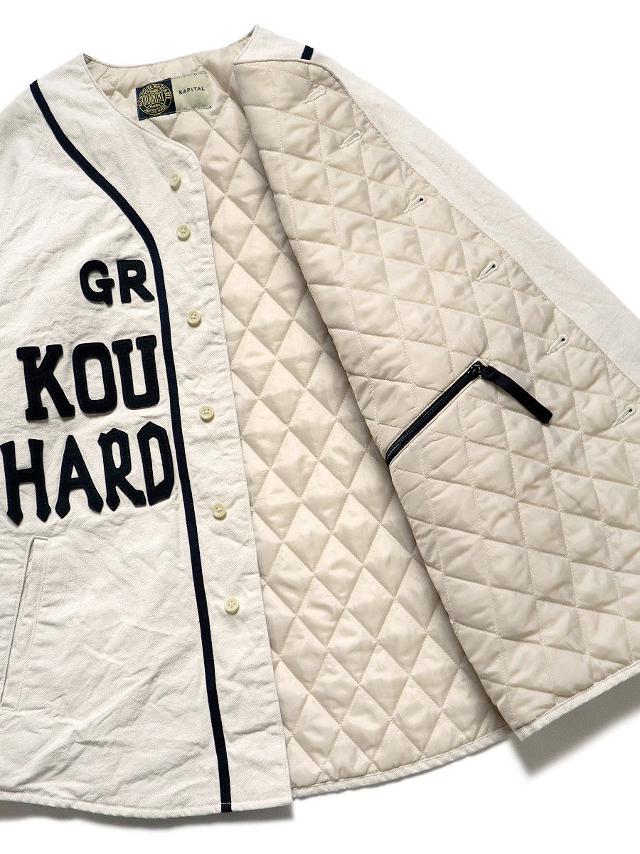 Kapital Kapital Canvas GREAT KOUNTRY Night Game Baseball Shirt Size US L / EU 52-54 / 3 - 6 Thumbnail