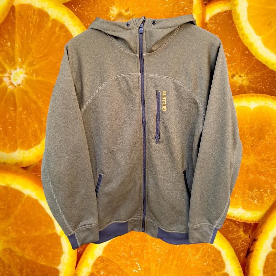 Burton Burton Dry Ride Orange Marled Full Zip With Top Pocket Jacke Size US M / EU 48-50 / 2 - 1 Thumbnail