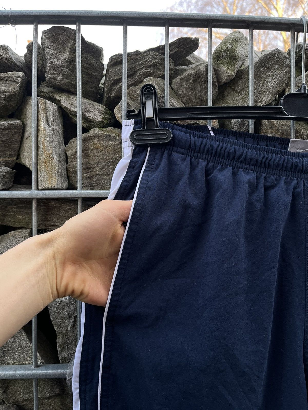 Nike Nike Vintage Track Baggy Y2K Nylon Parachute Joggers Pants Size US 34 / EU 50 - 5 Thumbnail
