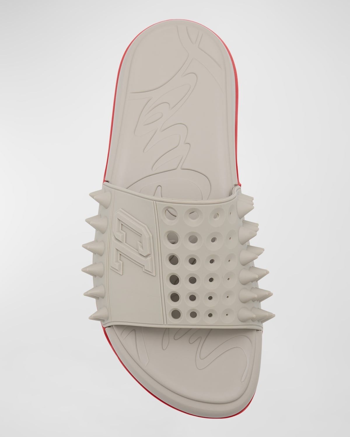 Christian Louboutin o1s1wg110925 Sandals in Grey Size US 7 / EU 40 - 3 Thumbnail