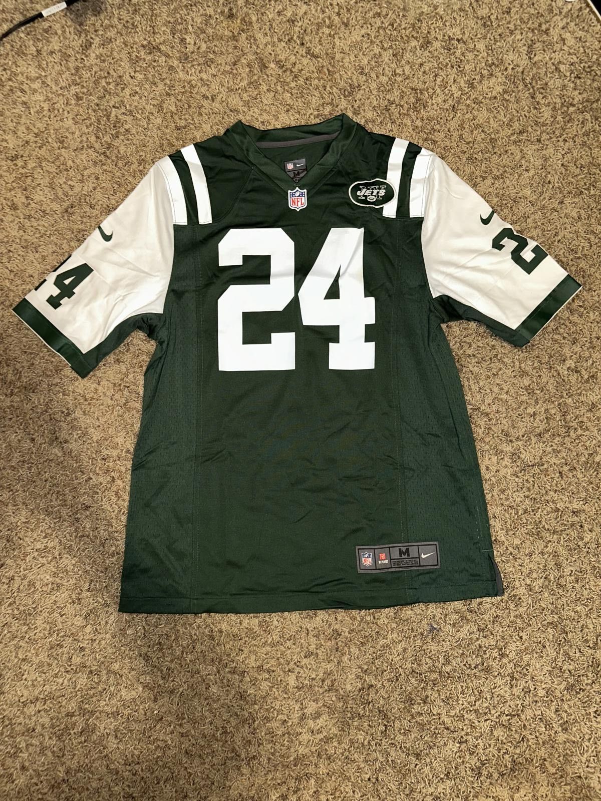 Nike 2012 Nike Men’s NFL NY Jets Darrelle Revis Players Edition Jersey Vintage Size US M / EU 48-50 / 2 - 1 Thumbnail
