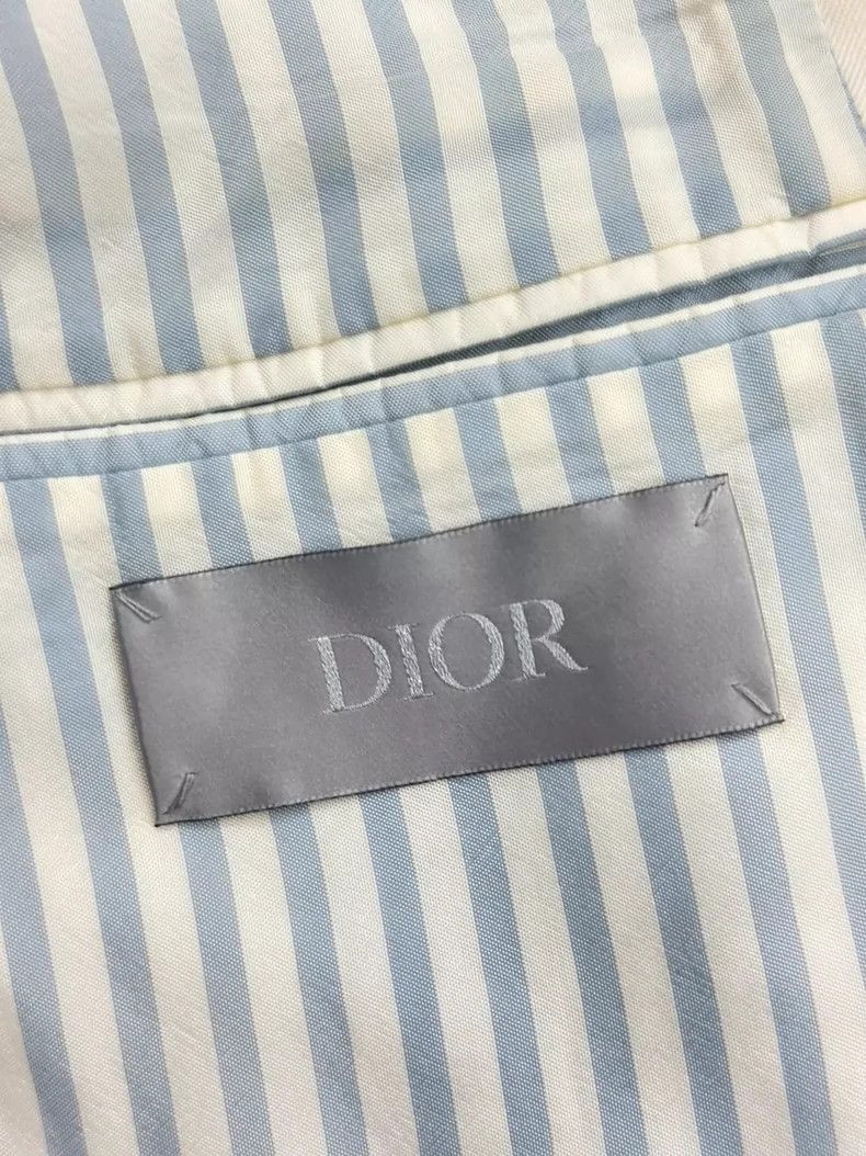 Dior Dior 19ss striped stitching catwalk suit 2502-Nextarrow Size 52R - 2 Thumbnail