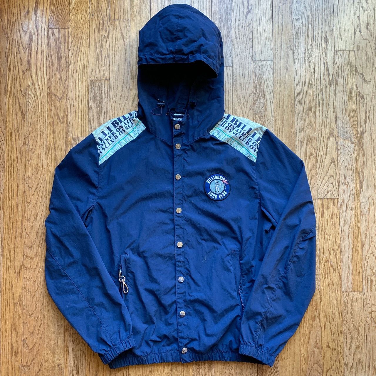 Billionaire Boys Club Billionaire Boys Club Logo Windbreaker Rain Jacket Size US S / EU 44-46 / 1 - 1 Thumbnail
