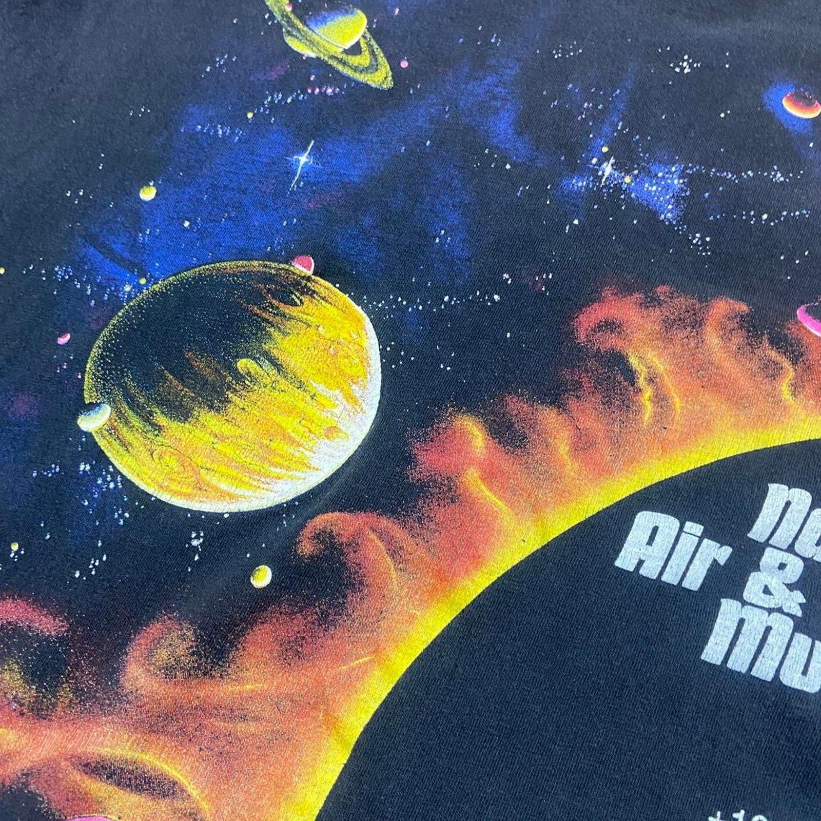 Hanes 90s national air and space tee shirt Size US XL / EU 56 / 4 - 4 Thumbnail