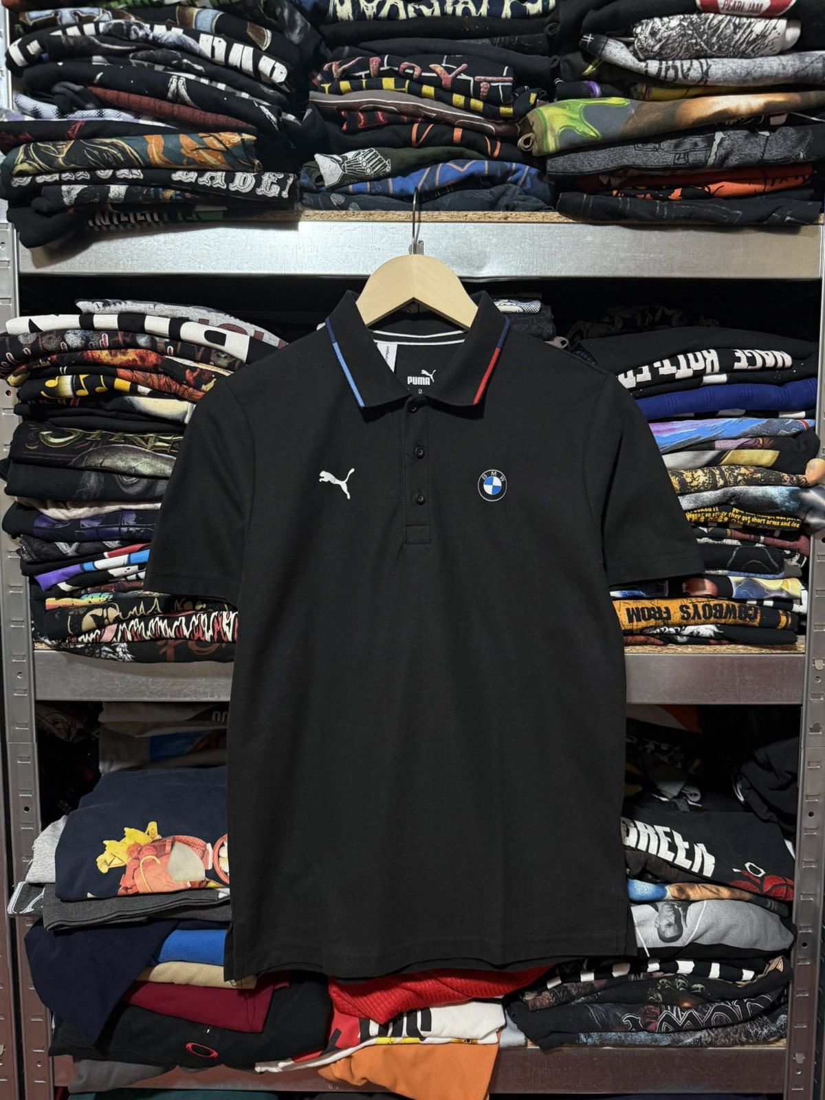 BMW × Puma Puma Bmw Motorsport Racing Nascar F1 Polo T-Shirt Size US XS / EU 42 / 0 - 1 Thumbnail