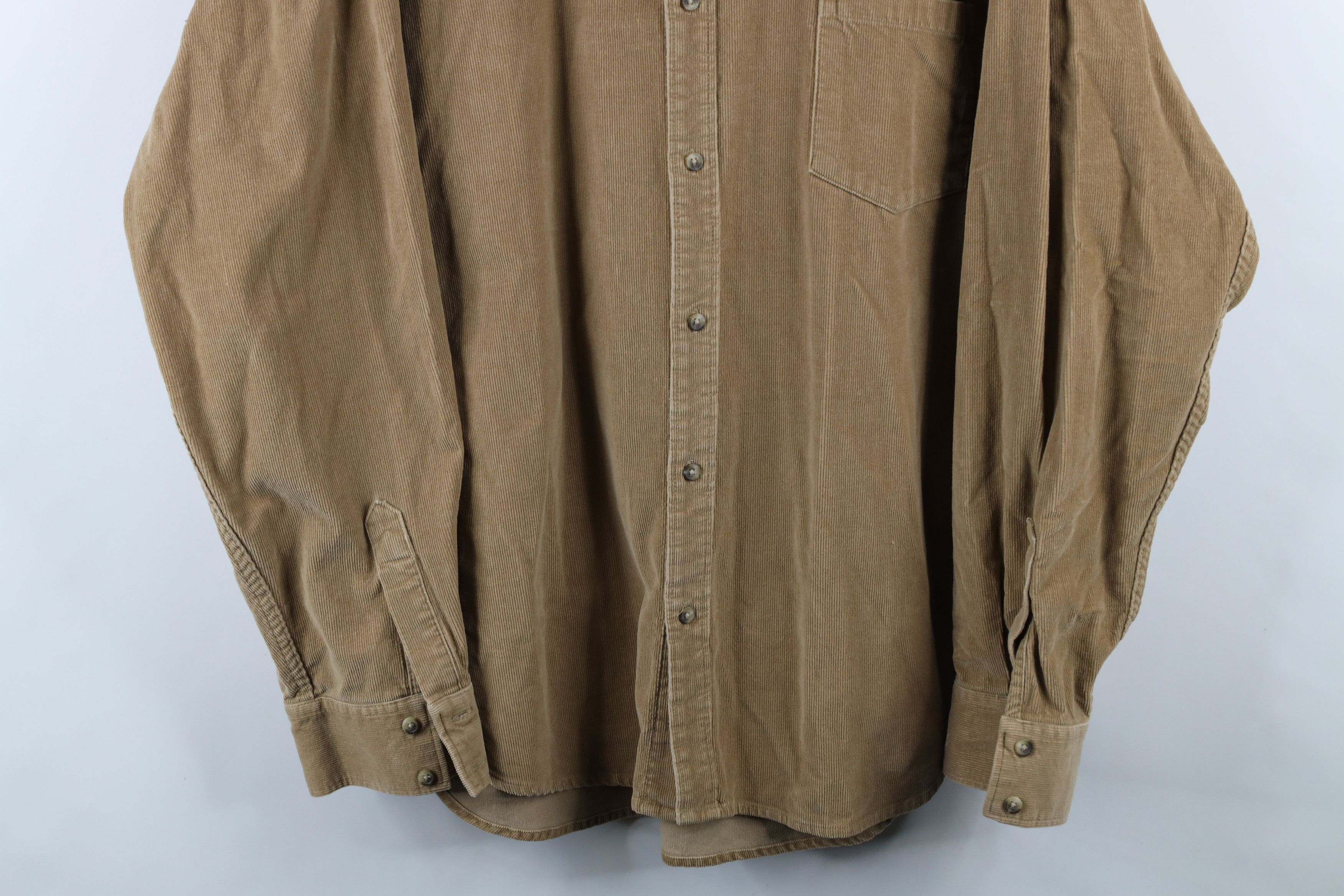Gap × Vintage Vintage 90s Y2K Gap Heavyweight Collared Button Shirt Size US XXL / EU 58 / 5 - 3 Thumbnail