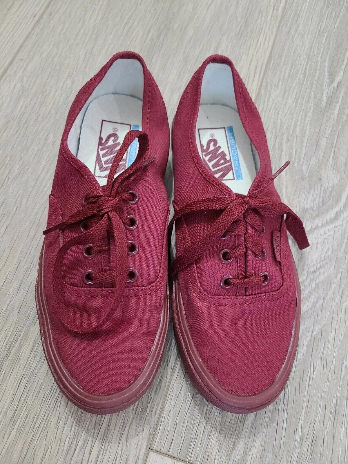 Vans Vans Shoes Maroon Mens 4.5 Womens 6 authentic unisex Size US 6 / IT 36 - 3 Thumbnail