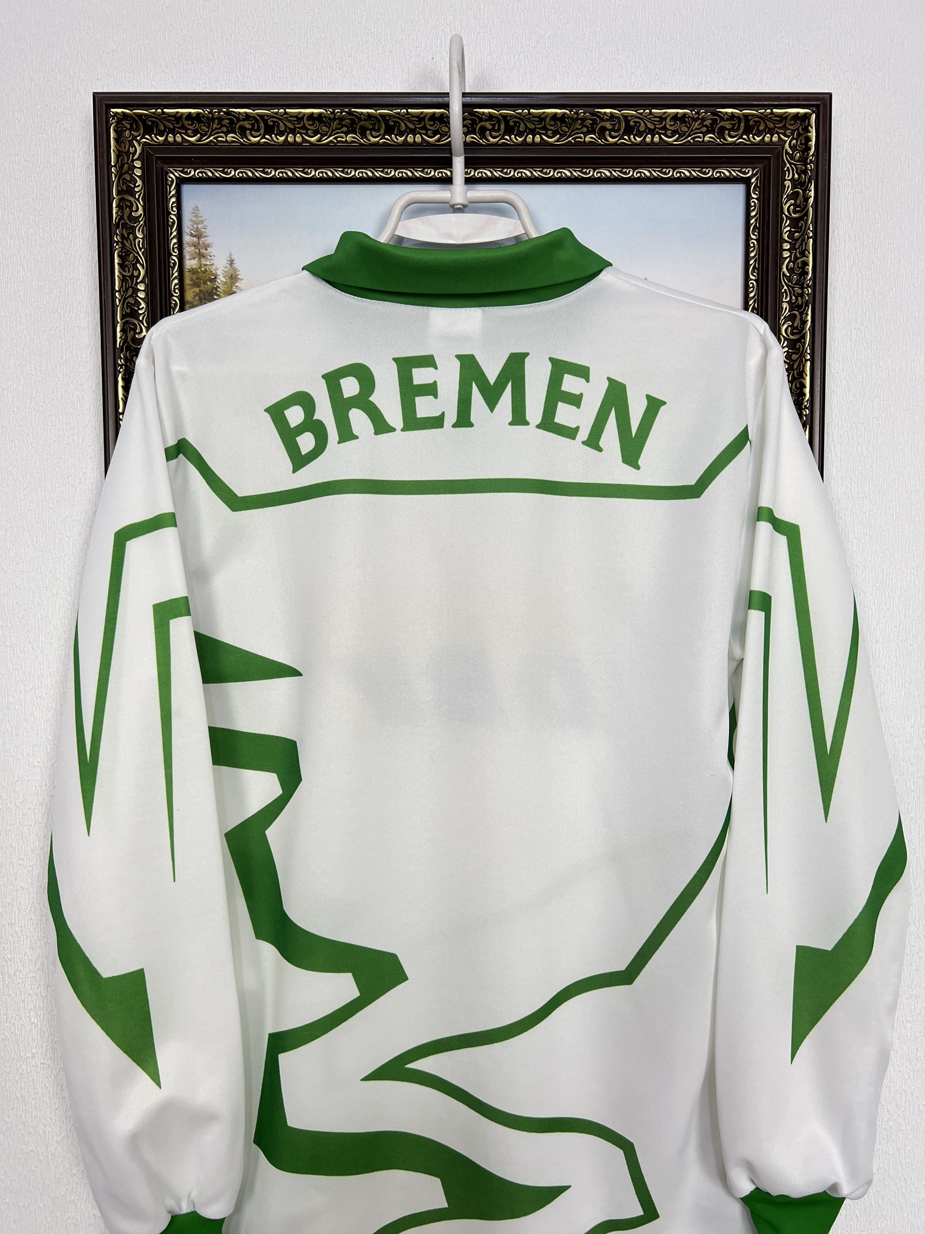 Puma Werder Bremen Home football shirt 1993 Puma Long Sleeve Size US S / EU 44-46 / 1 - 9 Thumbnail