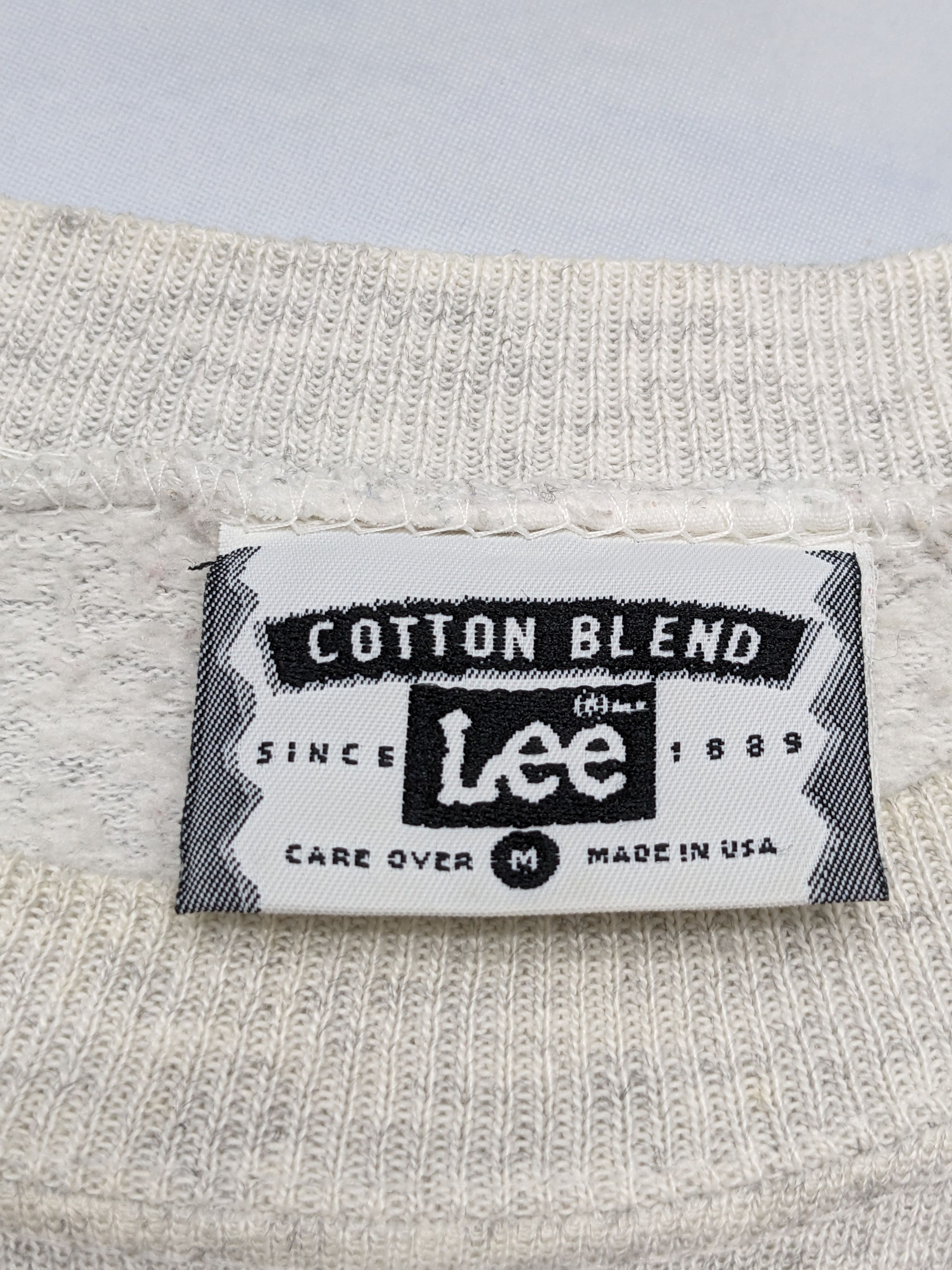 Lee VINTAGE LEE BIG LOGO MADE IN USA SWEATSHIRT Size US M / EU 48-50 / 2 - 9 Thumbnail