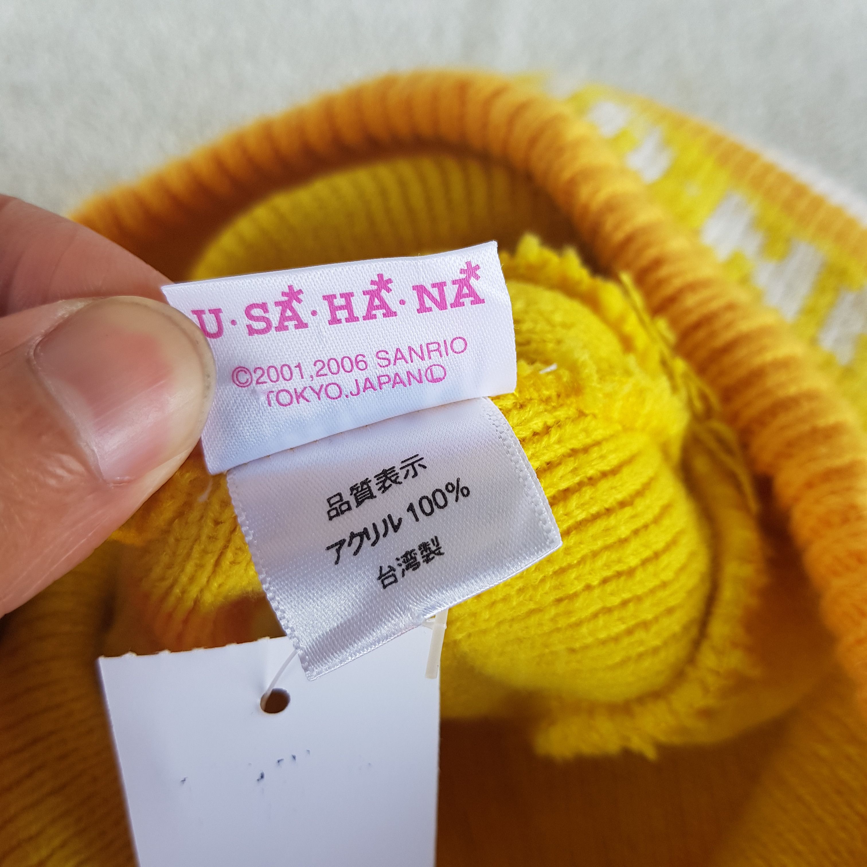Homespun Knitwear × Other Vintage Usahana Japanese Cartoon Earflap Beanie Ski Caps Hat Size ONE SIZE - 8 Thumbnail