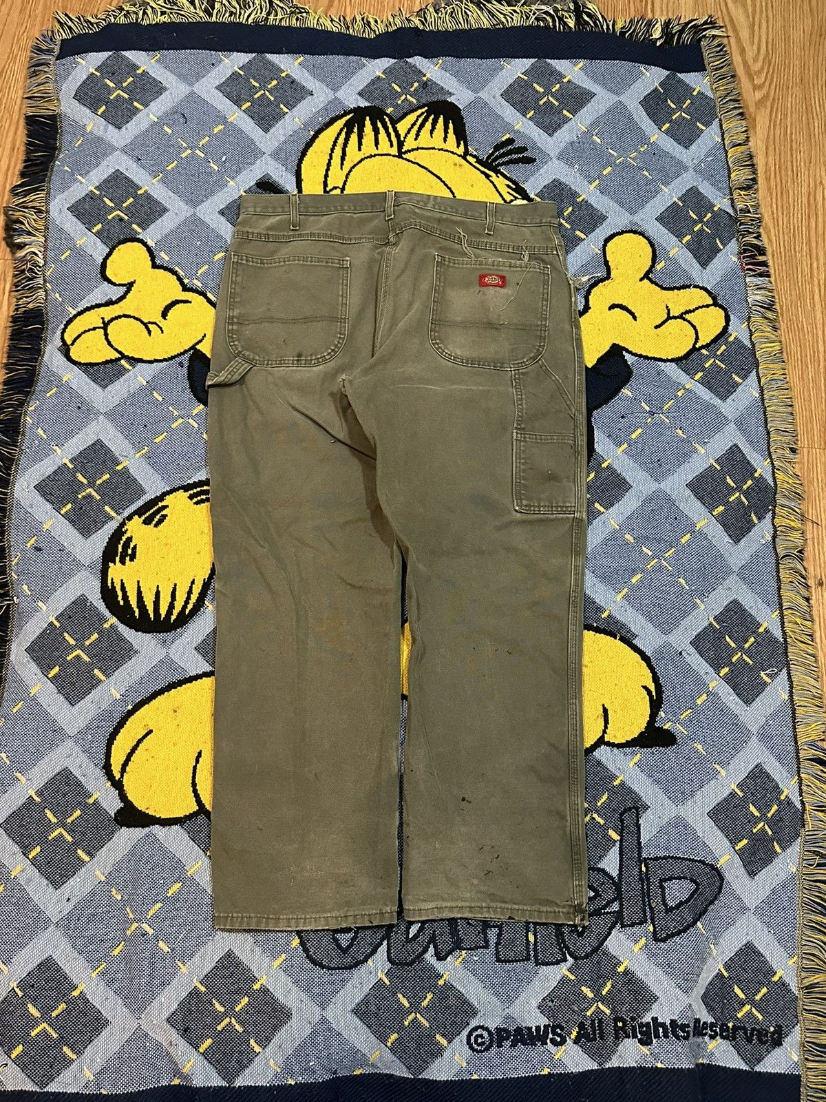 Dickies Crazy Vintage Y2K Dickies Carpenter Pants Workwear Skater Size US 37 - 1 Thumbnail