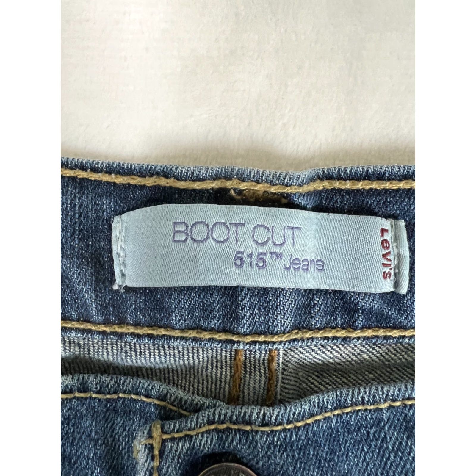 Levi's VINTAGE Levi's 515 Boot Cut Jeans Women's 8 Regular Denim Blue 28in Inseam Size 30" / US 8 / IT 44 - 3 Thumbnail