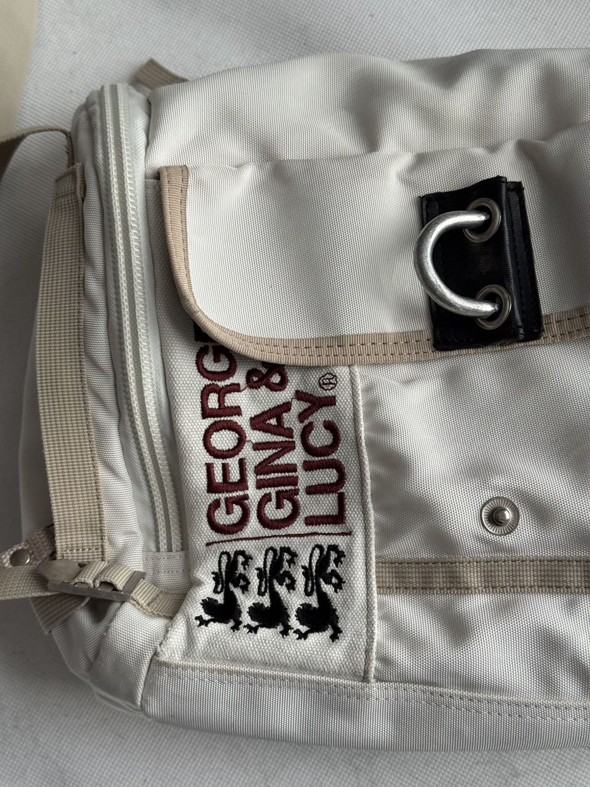 Japanese Brand George Gina & Lucy Bag GGL Alyx Style Vintage Y2k AvantGarde Size ONE SIZE - 12 Thumbnail