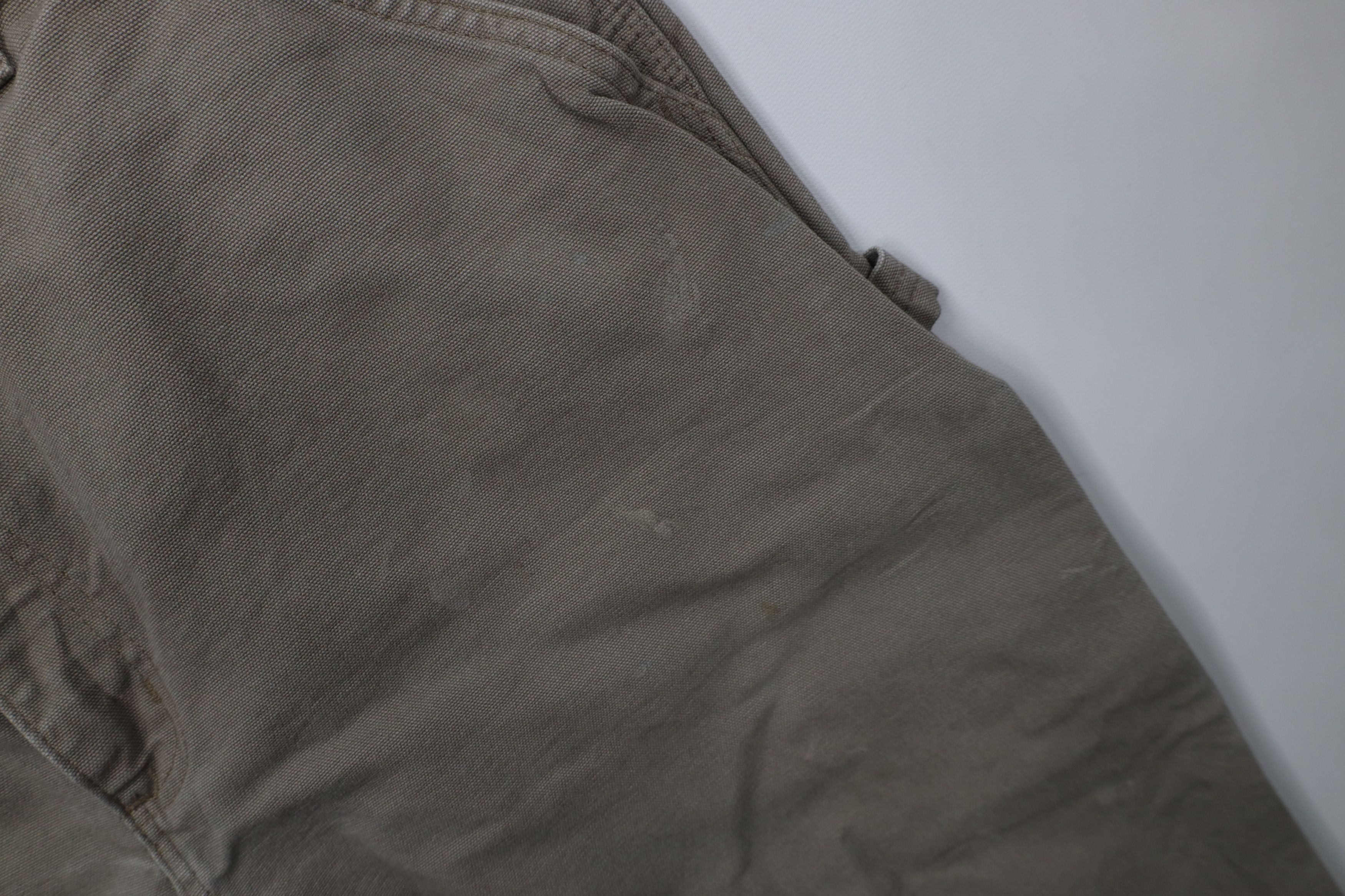 Carhartt Vintage Y2K Carhartt Canvas Wide Leg Dungaree Pants Desert Size US 38 / EU 54 - 6 Thumbnail