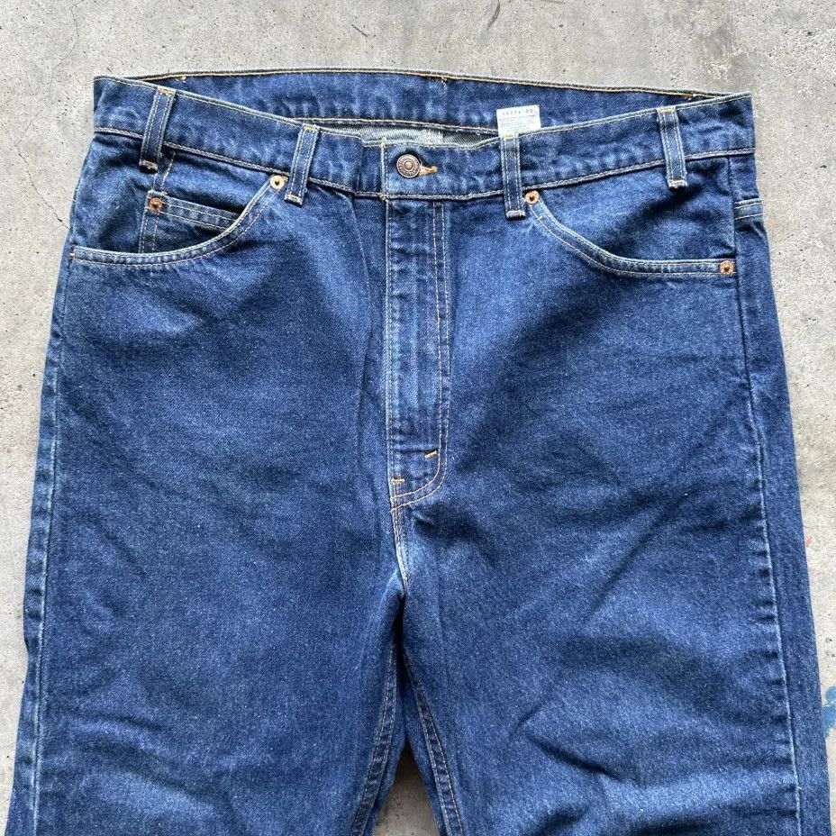 Levi's Vintage Levi's 505 Orange Tab Denim Jeans Size 37x28 Size US 37 - 5 Thumbnail