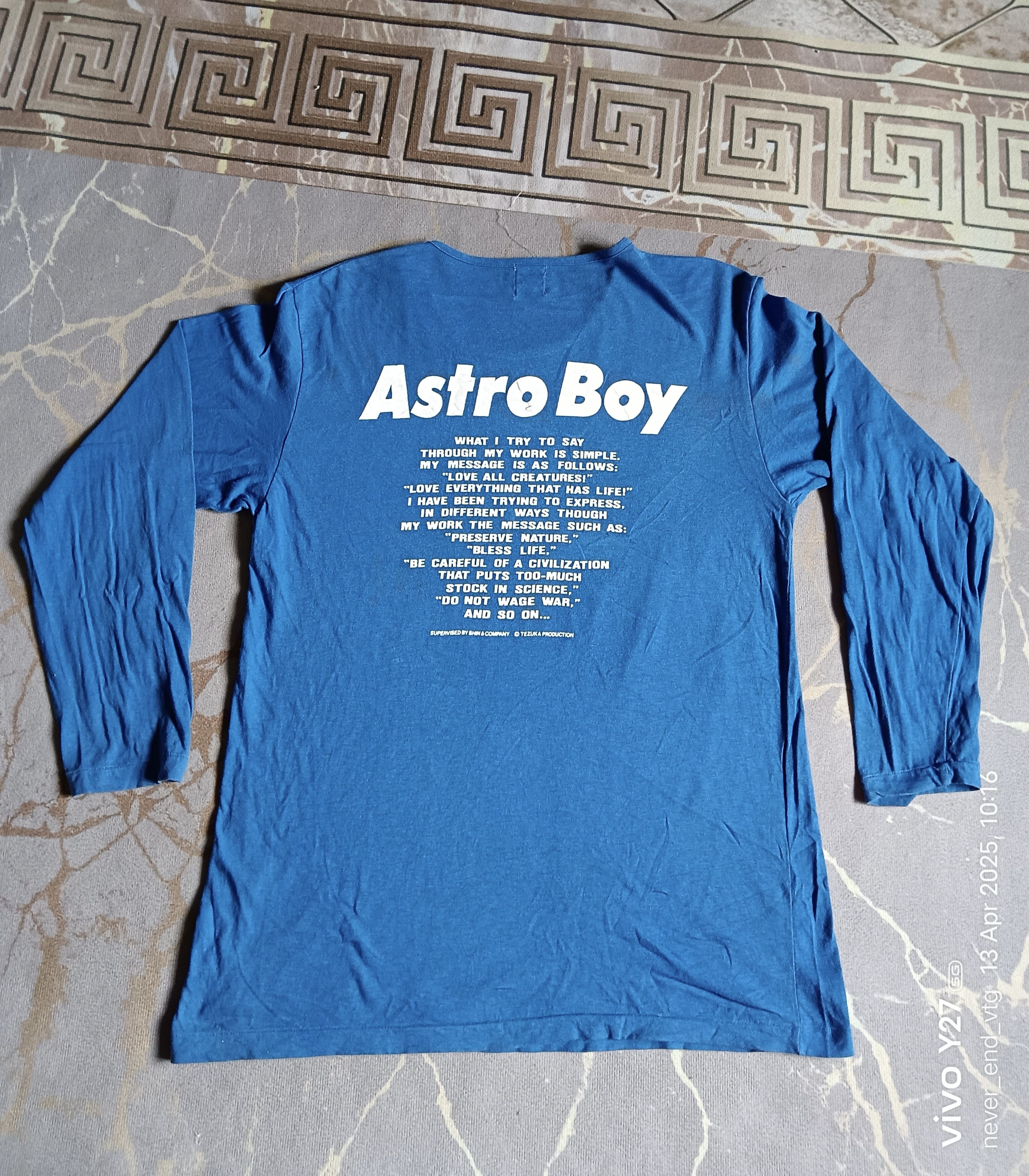 Anime × Japanese Brand VINTAGE ASTRO BOY Size US M / EU 48-50 / 2 - 2 Thumbnail