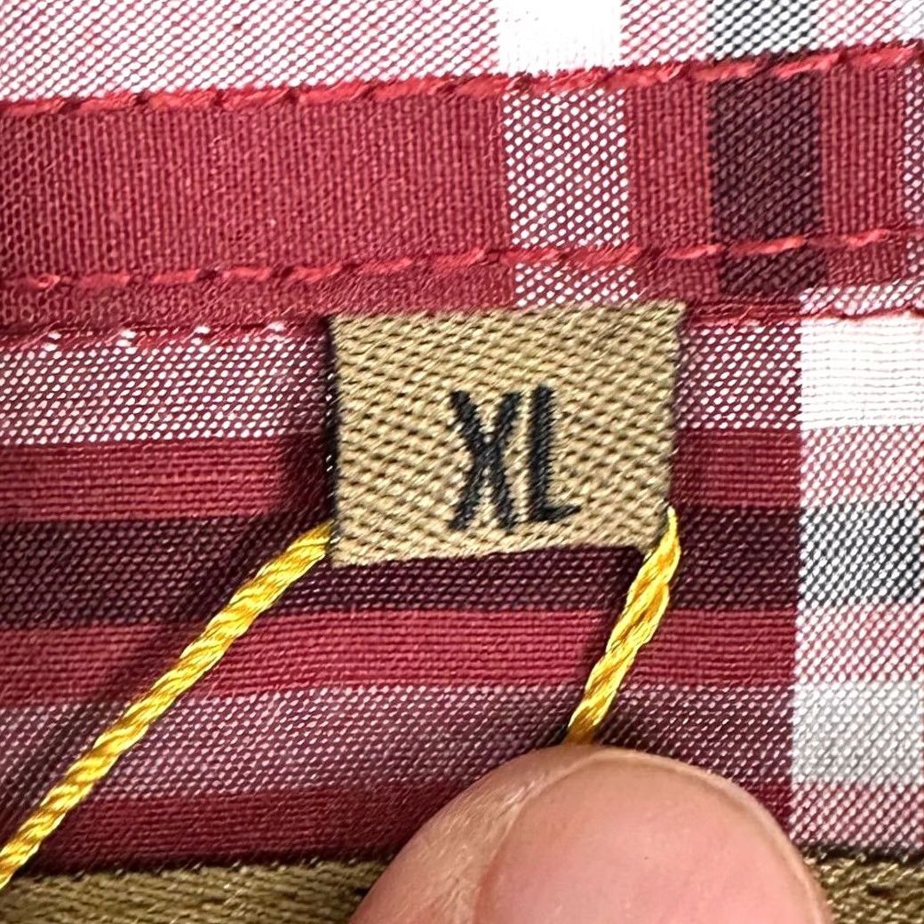 Vintage VINTAGE Coevals Club Pearl Snap Western Shirt Men XL Red Plaid Button Up Flap Pocket NEW Size US XL / EU 56 / 4 - 5 Thumbnail