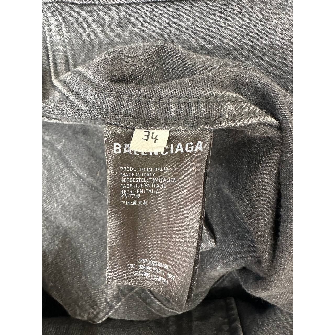Balenciaga Balenciaga Grey Denim Jacket - Women's Size 34 Size XS / US 0-2 / IT 36-38 - 5 Thumbnail