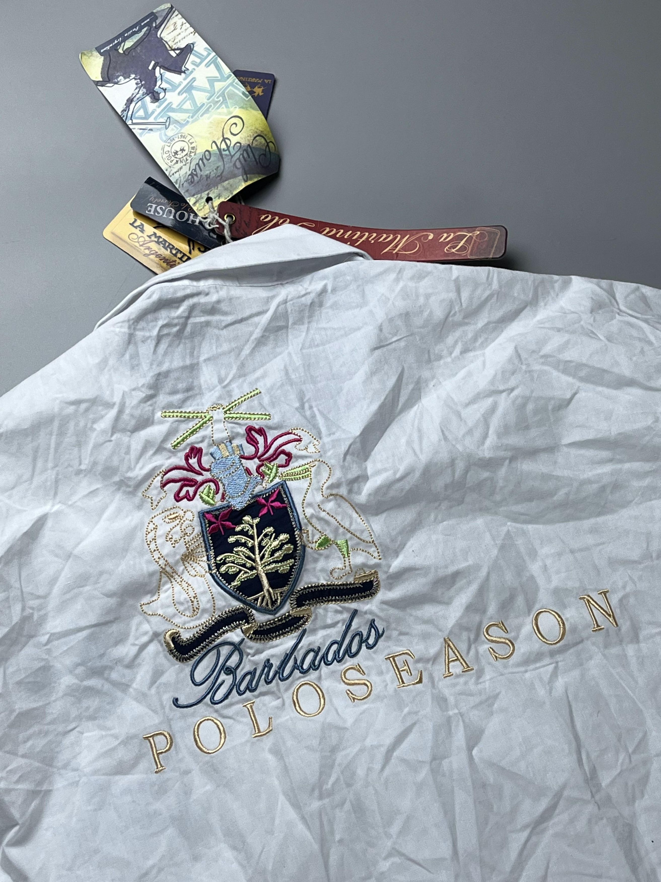 La Martina × Vintage La Martina Vintage Shirt Size US L / EU 52-54 / 3 - 3 Thumbnail