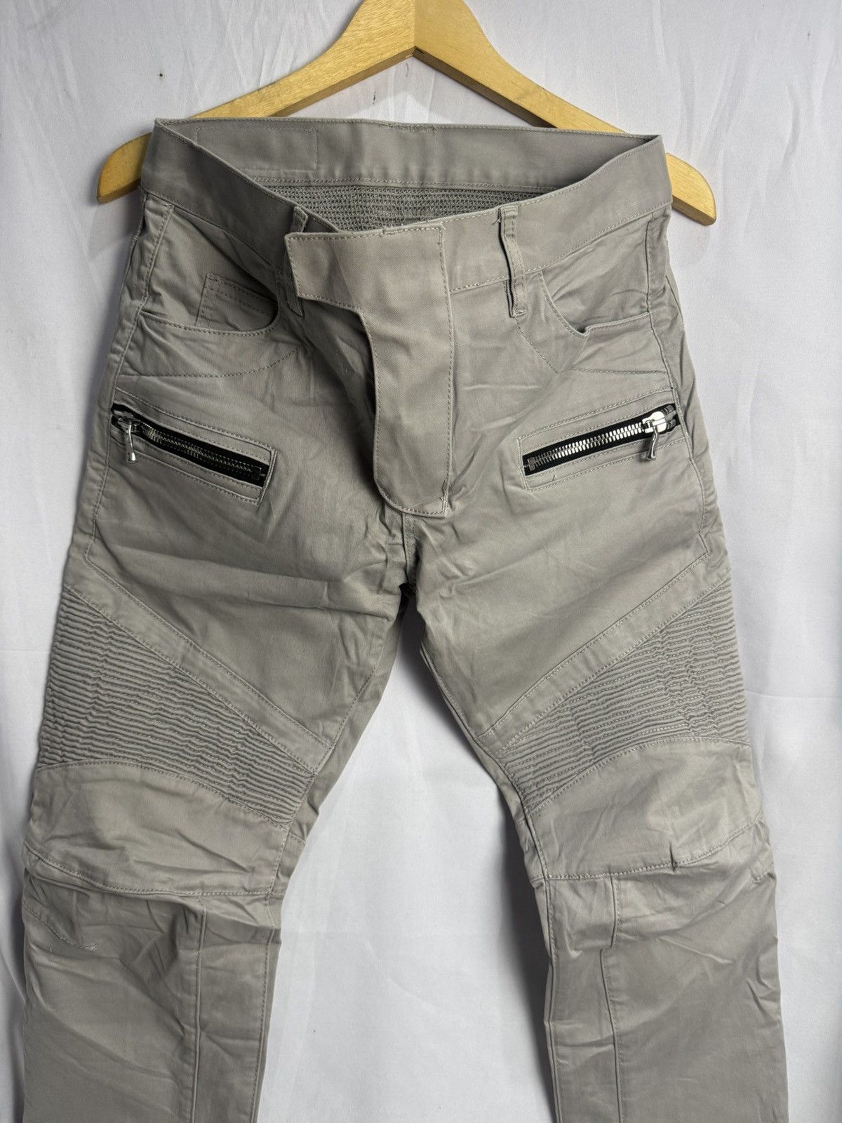 Balmain Balmain Christophe Decarnin Biker Pants Size US 30 / EU 46 - 3 Thumbnail